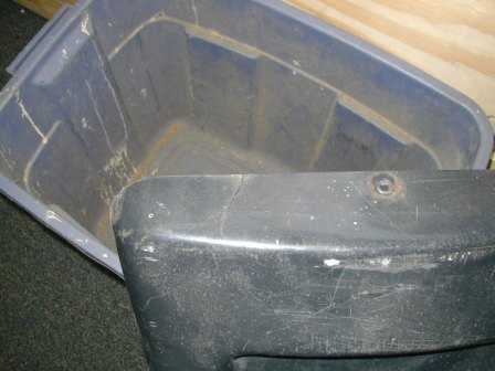 Sega / Daytona Seat Back Panel (Item #6) (Image 2)
